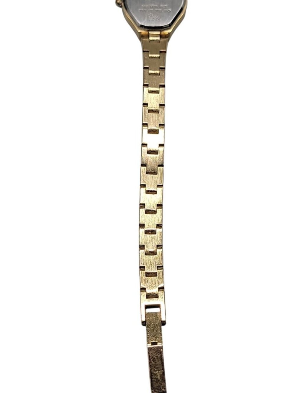 Jules Jurgensen Ladies Watch VTG 3208CH Diamond Accent 30mm Gold Plated 7" - Picture 12 of 16